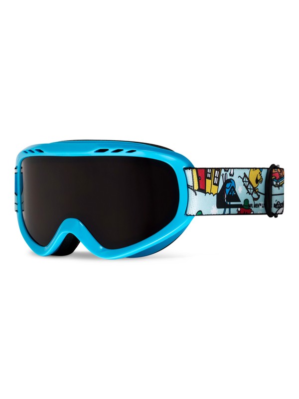 quiksilver, Flake Mr Men - Masque de snowboard/ski, MR MEN FUN TIMES (wbk6) 0 Flake Mr Men - Masque de snowboard/ski EQBTG03006 Quiksilver