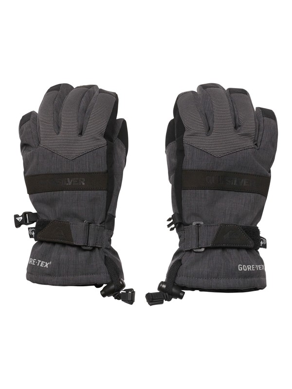 quiksilver, Hill GORE-TEX® Youth Gloves, ASPHALT (kya0) 0 Hill GORE-TEX® Youth Gloves EQBTH00007 Quiksilver