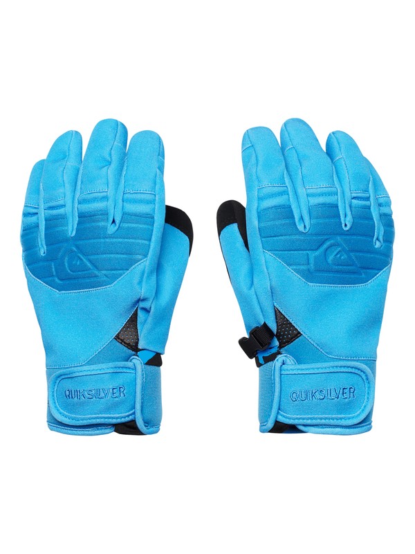 quiksilver, Method Youth Gloves, BRILLIANT BLUE (bnl0) 0 Method Youth Gloves EQBTH00008 Quiksilver