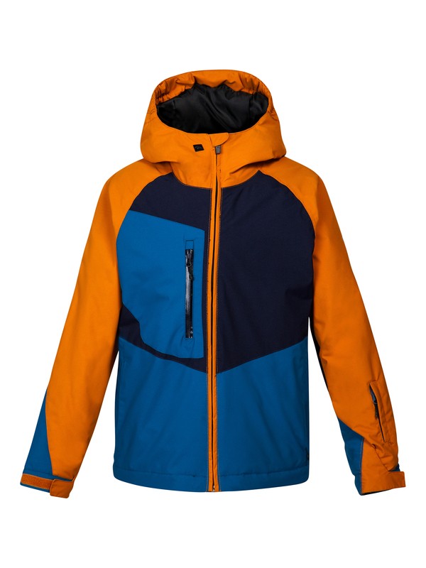 quiksilver, Travis Rice Roger That 10K Youth Jacket, SUDAN BROWN (nnw0) 0 Travis Rice Roger That 10K Youth Jacket Orange EQBTJ00020 Quiksilver