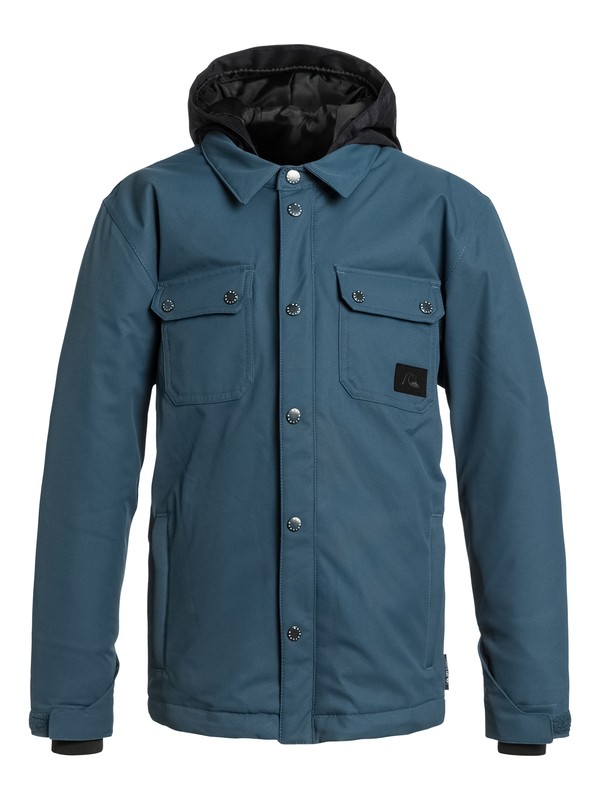 quiksilver, Boys 8-16 Amplify Snow Jacket, DARK DENIM (brq0) 0 Boys 8-16 Amplify Snow Jacket EQBTJ03013 Quiksilver