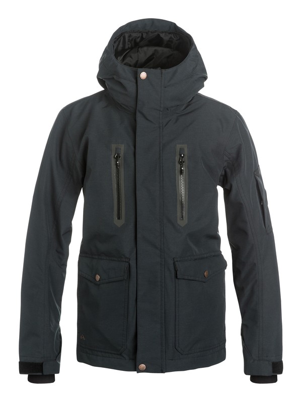 quiksilver, Dark And Stormy - Snow Jacket, BLACK (kvj0) 0 Dark And Stormy - Snow Jacket EQBTJ03031 Quiksilver