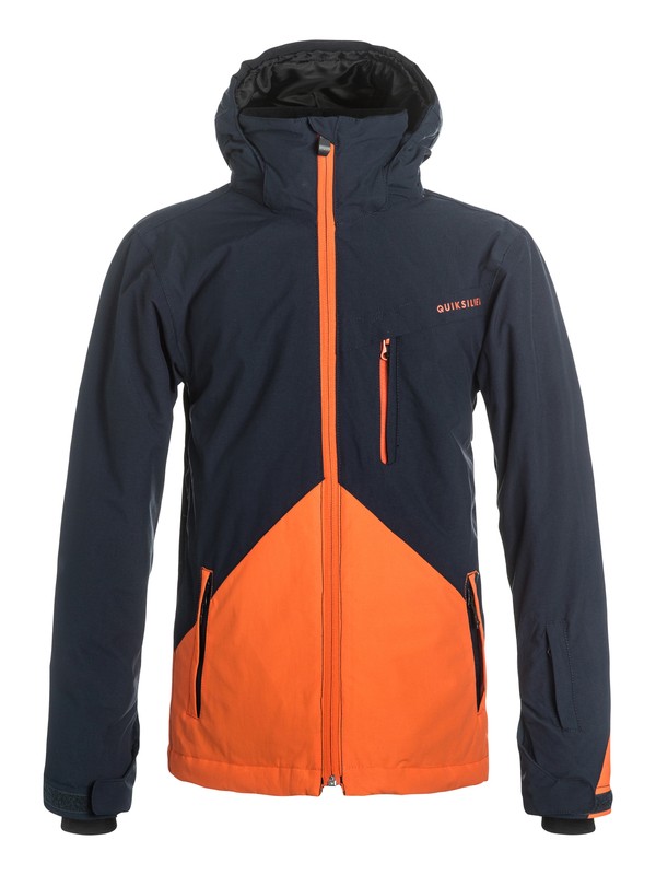 quiksilver, Mission Colorblock - Veste de snow, NAVY BLAZER (byj0) 0 Mission Colorblock - Veste de snow Bleu EQBTJ03035 Quiksilver