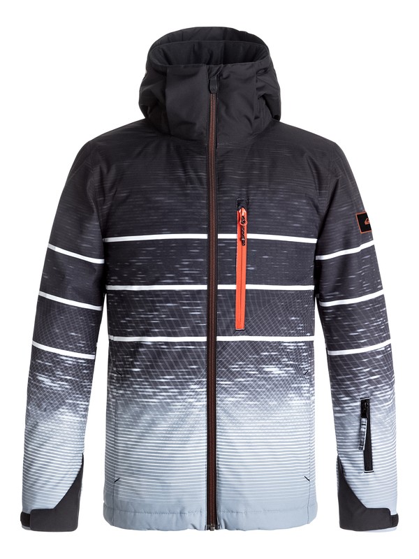 quiksilver, Mission Engineered - Snow Jacke, BLACK BLUR LIGHTS (kvj7) 0 Mission Engineered - Snow Jacke Schwarz EQBTJ03062 Quiksilver