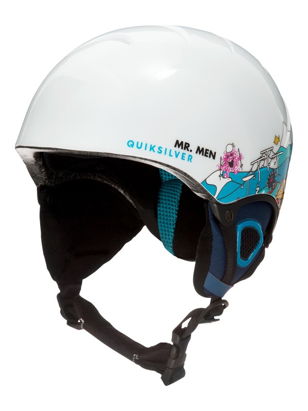 quiksilver, The Game Mr Men - Casque de snowboard/ski, MR MEN FUN TIMES (wbk6) 0 The Game Mr Men - Casque de snowboard/ski Blanc EQBTL03007 Quiksilver