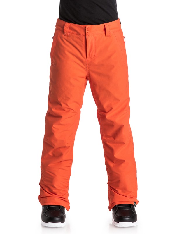 quiksilver, Estate - Pantalon de snow, FLAME (nmj0) 0 Estate - Pantalon de snow Orange EQBTP03009 Quiksilver