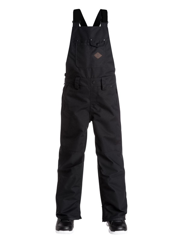 quiksilver, Found - Bib Snow Pants, BLACK (kvj0) 0 Found - Bib Snow Pants EQBTP03010 Quiksilver