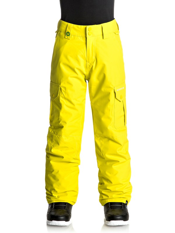 quiksilver, Porter - Snow Pants, SULPHUR SPRING (ggp0) 0 Porter - Snow Pants Green EQBTP03012 Quiksilver