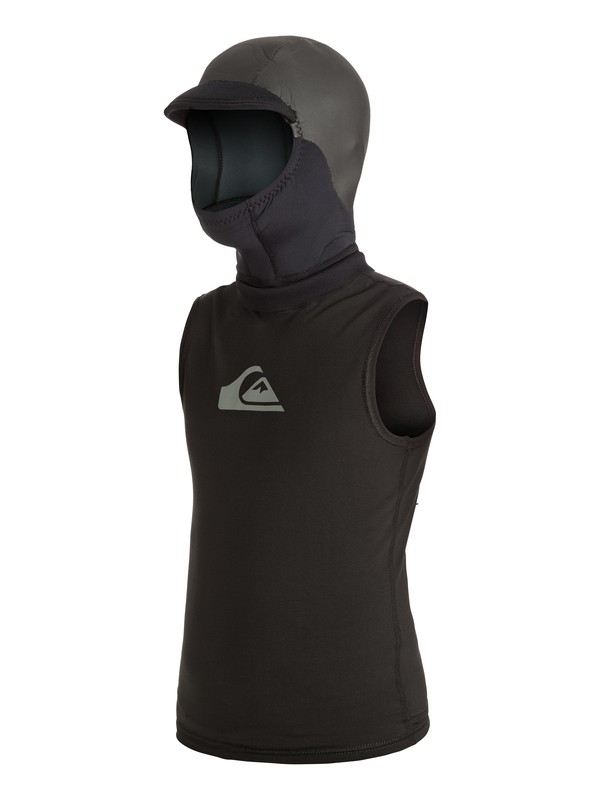 quiksilver, Syncro 2mm - Top de surf sans manches, BLACK (kvj0) 0 Syncro 2mm - Top de surf sans manches Noir EQBW003000 Quiksilver