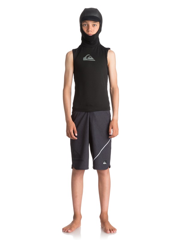 quiksilver, Syncro 2mm - Lycra à capuche, BLACK (kvj0) 0 Syncro 2mm - Lycra à capuche Noir EQBW003001 Quiksilver