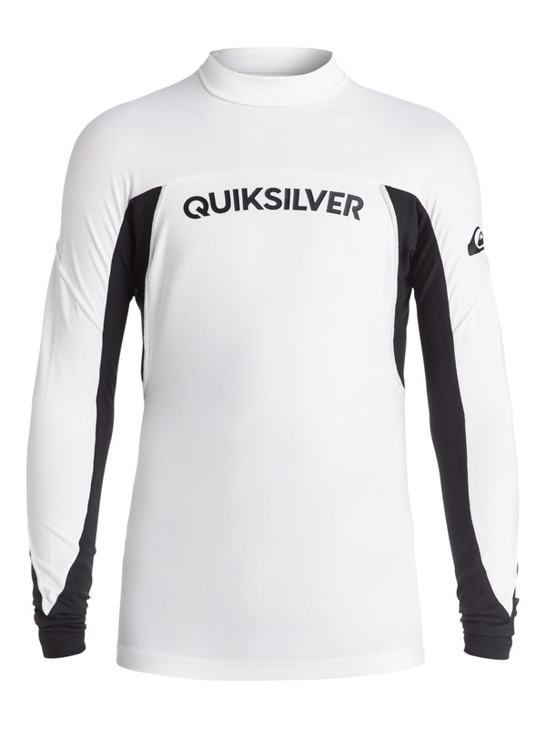 quiksilver, Performer - Surf tee, WHITE / BLACK (xwwk) 0 Performer - Surf tee Blanc EQBWR03003 Quiksilver