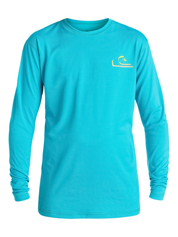 quiksilver, New Wave - Surf tee, SCUBA BLUE (blj0) 0 New Wave - Surf tee Bleu EQBWR03005 Quiksilver