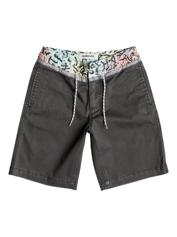 quiksilver, Street Trunk Yoke Cracked - Short, TARMAC (kta0) 0 Street Trunk Yoke Cracked - Short EQBWS03082 Quiksilver