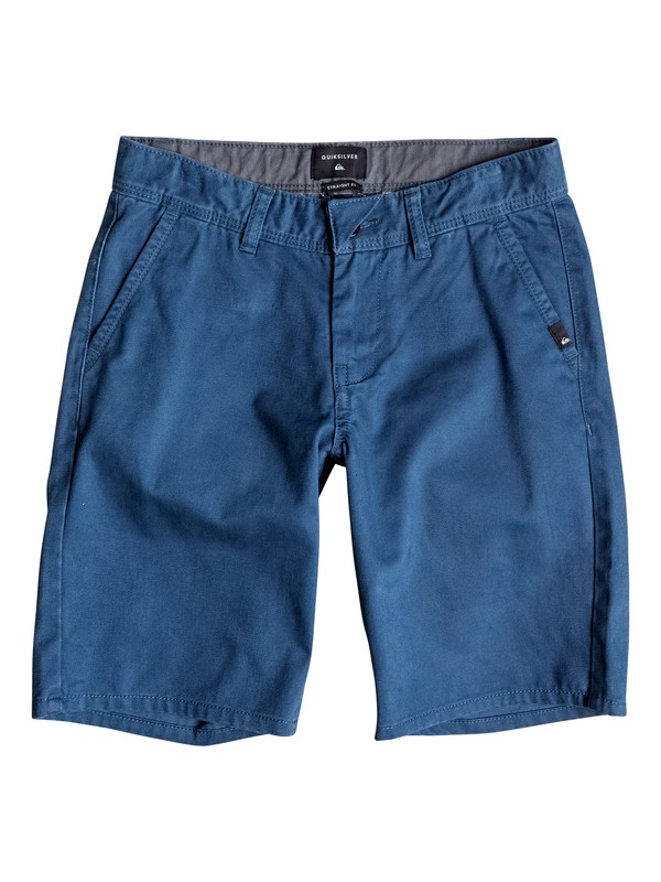quiksilver, EVERYDAY CHINO SHORT YOUTH, DARK DENIM (brq0) 0 EVERYDAY CHINO SHORT YOUTH EQBWS03128 Quiksilver