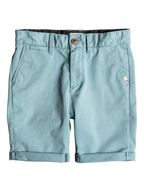 quiksilver, Krandy - Short en sergé, STONE BLUE (bhy0) 0 Krandy - Short en sergé Bleu EQBWS03161 Quiksilver