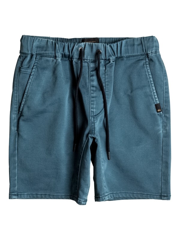 quiksilver, Fonic - Short en sergé, INDIAN TEAL (bqk0) 0 Fonic - Short en sergé EQBWS03162 Quiksilver