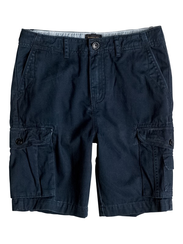quiksilver, Crucial Battle - Short cargo, NAVY BLAZER (byj0) 0 Crucial Battle - Short cargo Bleu EQBWS03189 Quiksilver