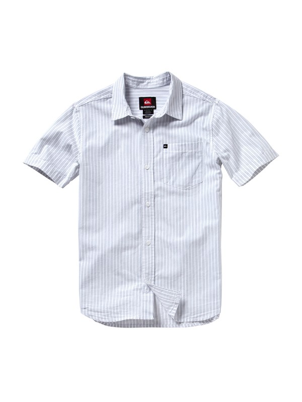 quiksilver, Boys 8-16 Ventures Short Sleeve Shirt, AIRFORCE (bnd0) 0 Boys 8-16 Ventures Short Sleeve Shirt EQBWT00017 Quiksilver