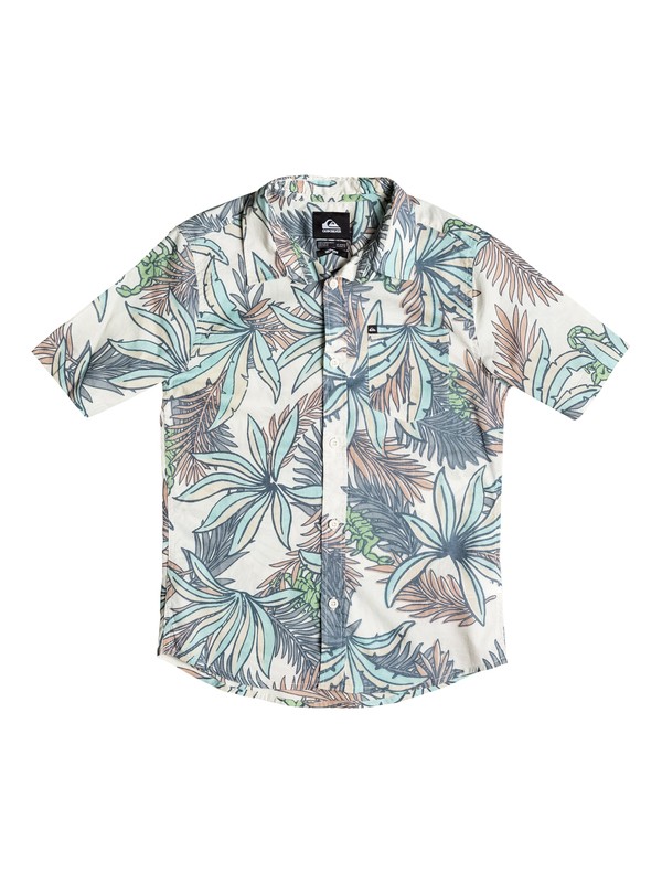 quiksilver, Everyday Before Dark - Chemise manches courtes, AFTER DARK MEDOW (gbq6) 0 Everyday Before Dark - Chemise manches courtes EQBWT03098 Quiksilver
