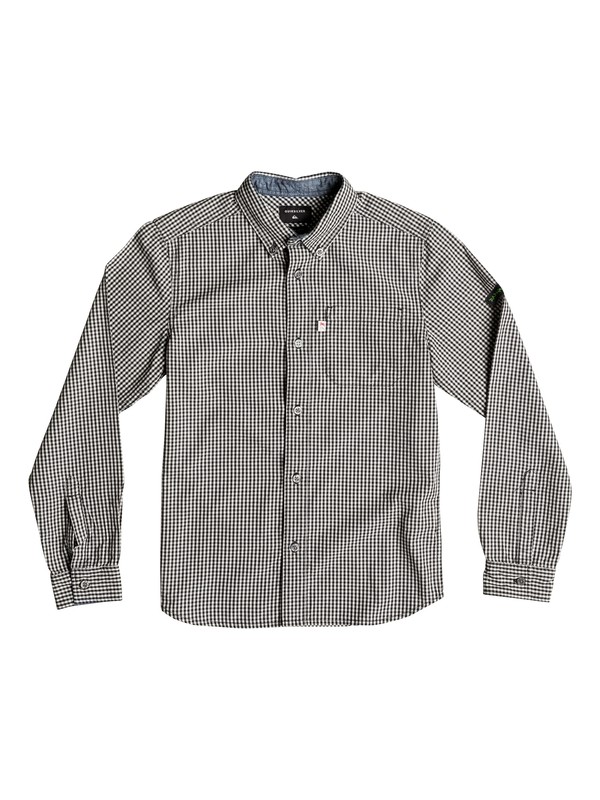 quiksilver, Threatening Force - Chemise à manches longues, TARMAC (kta0) 0 Threatening Force - Chemise à manches longues Noir EQBWT03104 Quiksilver
