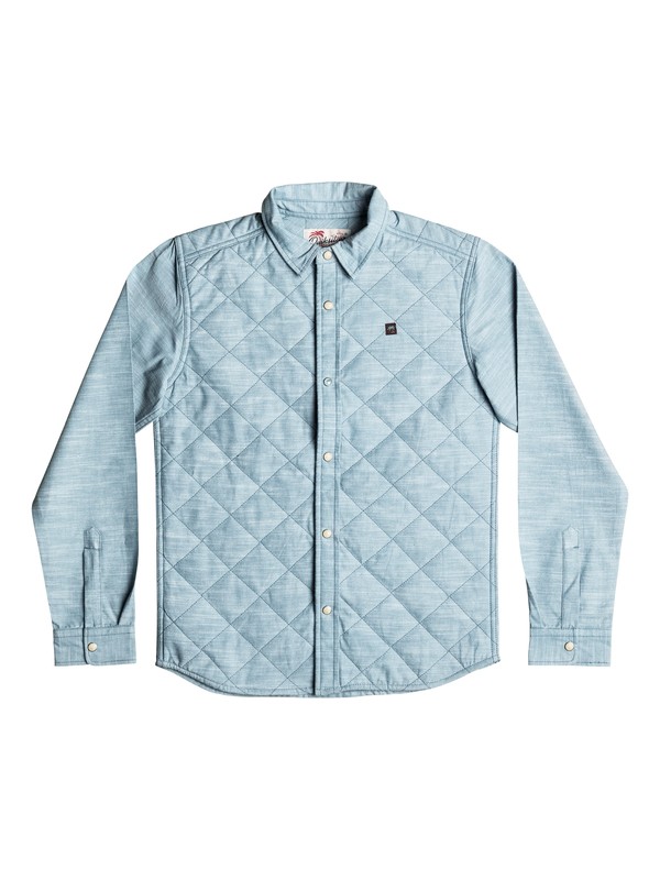 quiksilver, Pressure Pilot - Chemise à manches longues, CAPTAINS BLUE (bme0) 0 Pressure Pilot - Chemise à manches longues EQBWT03106 Quiksilver