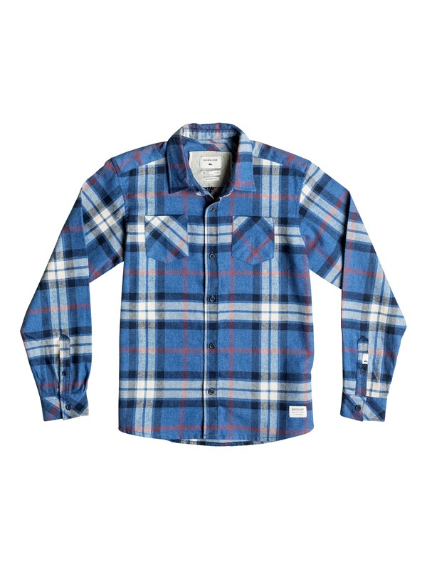 quiksilver, Fitzthrower Flannel - Chemise à manches longues, FITZTHROWER STAR SAPHIRE (bnj1) 0 Fitzthrower Flannel - Chemise à manches longues EQBWT03110 Quiksilver