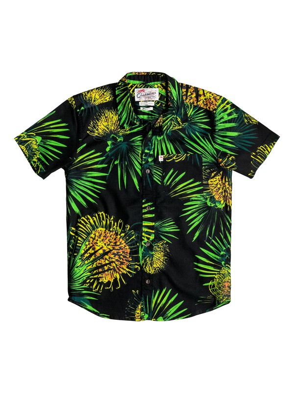 quiksilver, PROTEA SHIRT SS YOUTH, PROTEA BLACK (kvj7) 0 PROTEA SHIRT SS YOUTH EQBWT03121 Quiksilver