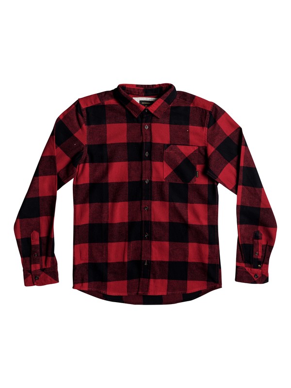quiksilver, Motherfly - Chemise à manches longues, CHILI PEPPER MOTHERFLY (rrd1) 0 Motherfly - Chemise à manches longues EQBWT03161 Quiksilver