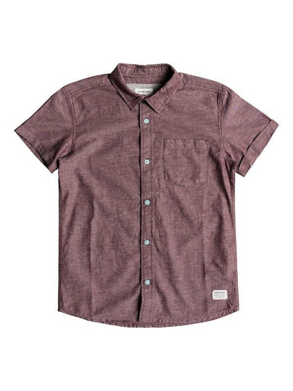 quiksilver, Emoxy - Chemise à manches courtes, VINEYARD WINE (rsc0) 0 Emoxy - Chemise à manches courtes Rouge EQBWT03197 Quiksilver