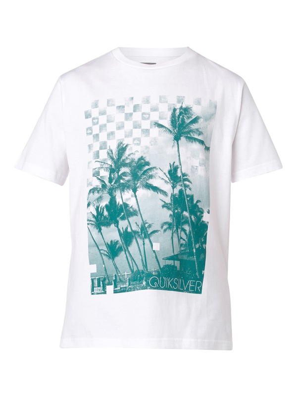 quiksilver, Ss Bright T Youth C15, WHITE (wbb0) 0 Ss Bright T Youth C15 EQBZT03006 Quiksilver