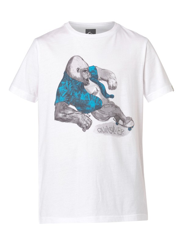 quiksilver, Ss Qs Tee Youth F15, WHITE (wbb0) 0 Ss Qs Tee Youth F15 EQBZT03016 Quiksilver