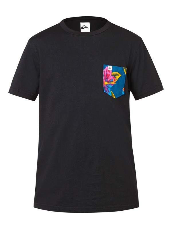 quiksilver, Ss Pocket Tee Yth M7, DARK CHARCOAL (kta0) 0 Ss Pocket Tee Yth M7 EQBZT03036 Quiksilver