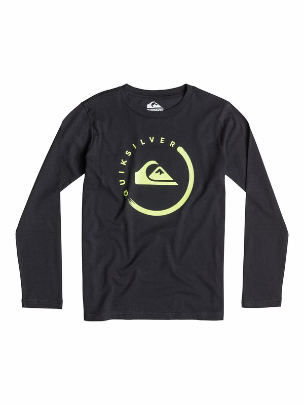 Classic Everyday Logo EQBZT03171 0 Classic Everyday Logo - T-shirt manches longues EQBZT03171 Quiksilver