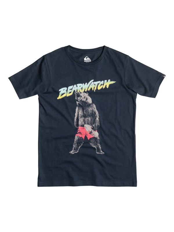 quiksilver, Classic Bearwatch - T-shirt, NAVY BLAZER (byj0) 0 Classic Bearwatch - T-shirt EQBZT03231 Quiksilver