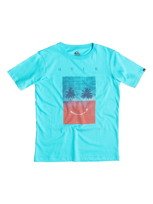 quiksilver, Classic Sad Is Better - T-shirt, BLUEFISH (bgz0) 0 Classic Sad Is Better - T-shirt EQBZT03234 Quiksilver