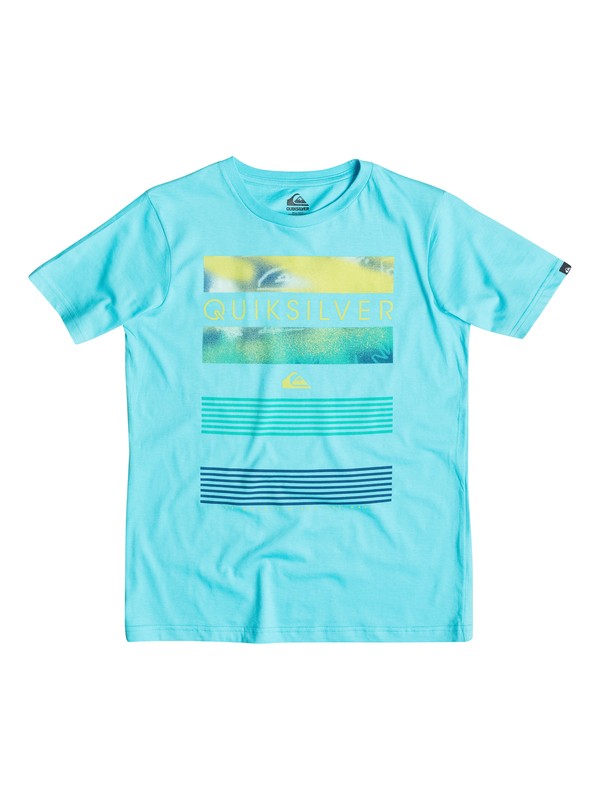 quiksilver, Classic Line Up - T-shirt, BLUEFISH (bgz0) 0 Classic Line Up - T-shirt EQBZT03235 Quiksilver
