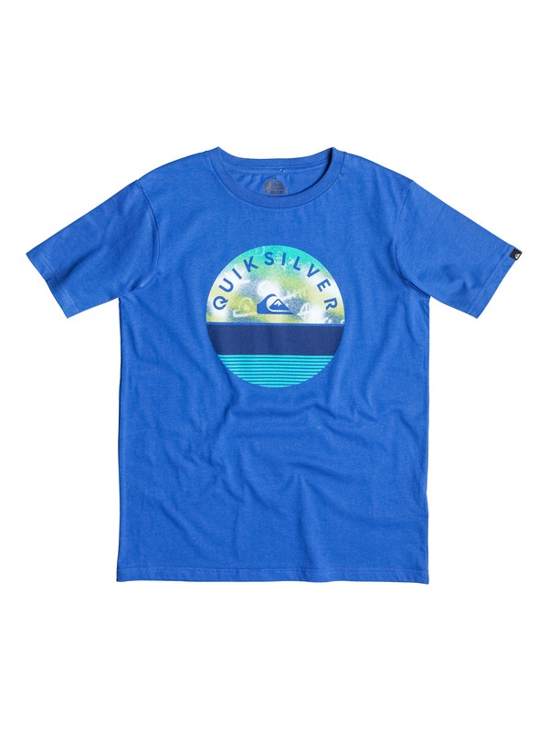 quiksilver, Classic Extinguished - T-shirt, TURKISH SEA (bqs0) 0 Classic Extinguished - T-shirt EQBZT03236 Quiksilver