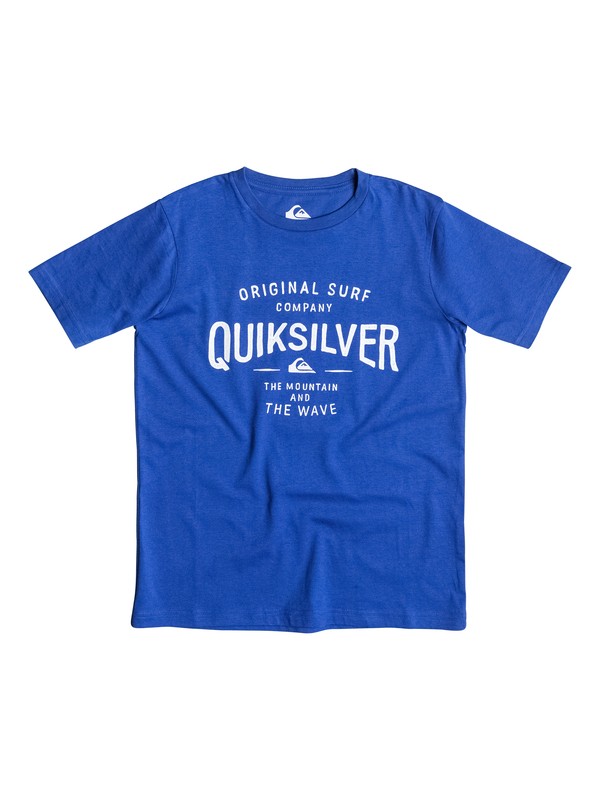 quiksilver, Classic Claim It - T-shirt, TURKISH SEA (bqs0) 0 Classic Claim It - T-shirt EQBZT03242 Quiksilver