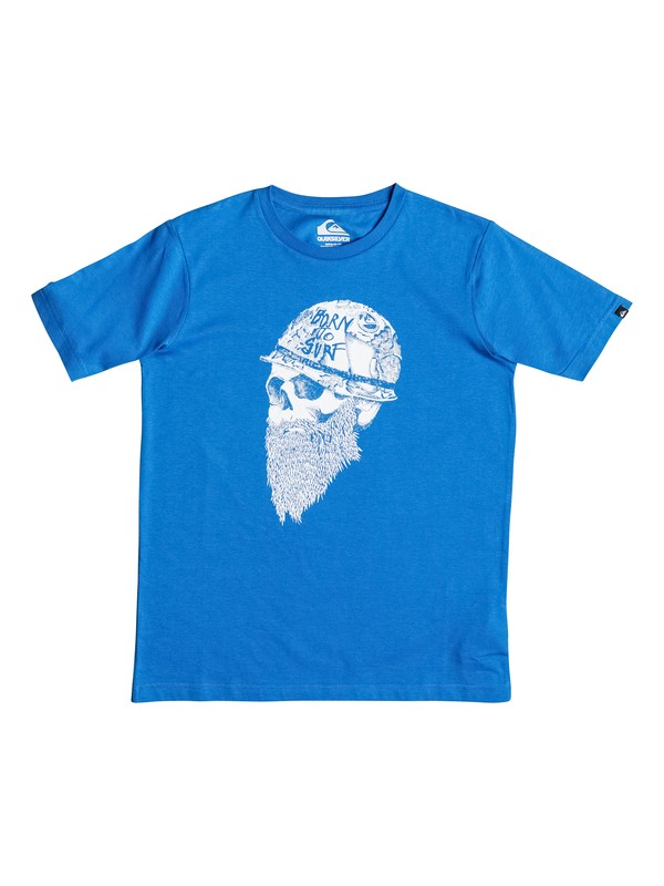 quiksilver, Classic Born To Surf - T-shirt, TURKISH SEA (bqs0) 0 Classic Born To Surf - T-shirt Bleu EQBZT03243 Quiksilver