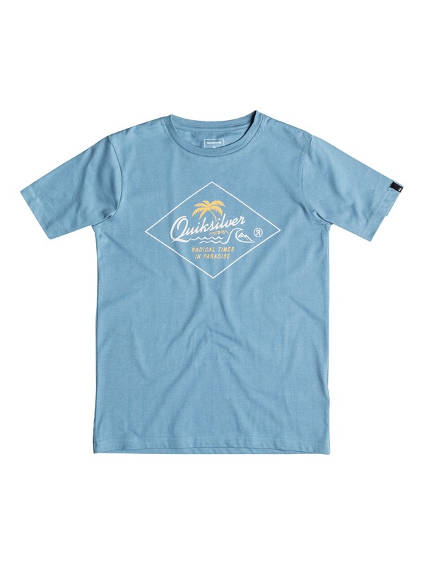 quiksilver, Classic Volcano Front - Tee-Shirt, CAPTAINS BLUE (bme0) 0 Classic Volcano Front - Tee-Shirt EQBZT03352 Quiksilver