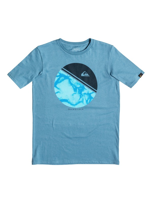 quiksilver, Classic Free Wheelin - Tee-Shirt, CAPTAINS BLUE (bme0) 0 Classic Free Wheelin - Tee-Shirt EQBZT03356 Quiksilver