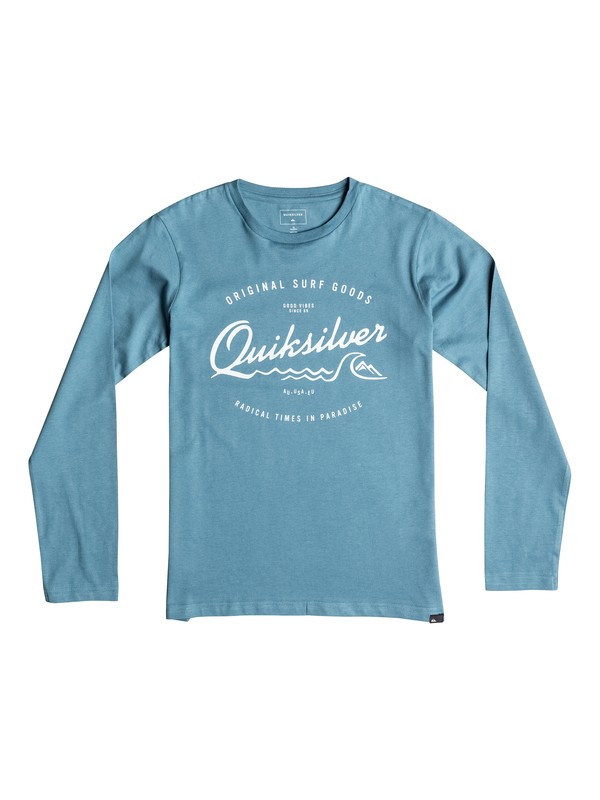quiksilver, Classic West Pier - Tee-Shirt à manches longues, CAPTAINS BLUE (bme0) 0 Classic West Pier - Tee-Shirt à manches longues EQBZT03359 Quiksilver