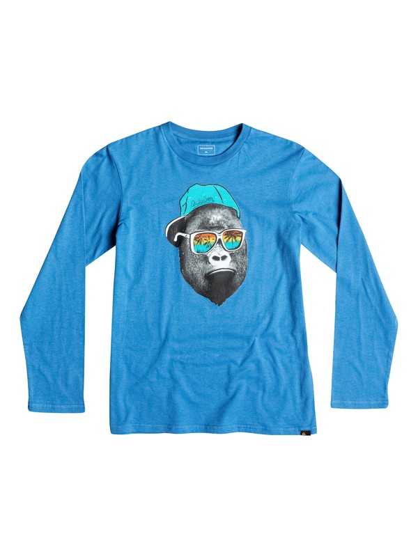 quiksilver, Classic Kong Business - Tee-Shirt à manches longues, STAR SAPPHIRE (bnj0) 0 Classic Kong Business - Tee-Shirt à manches longues Bleu EQBZT03362 Quiksilver