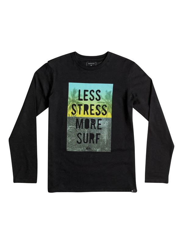 quiksilver, Classic Less Stress - Tee-Shirt à manches longues, BLACK (kvj0) 0 Classic Less Stress - Tee-Shirt à manches longues EQBZT03363 Quiksilver