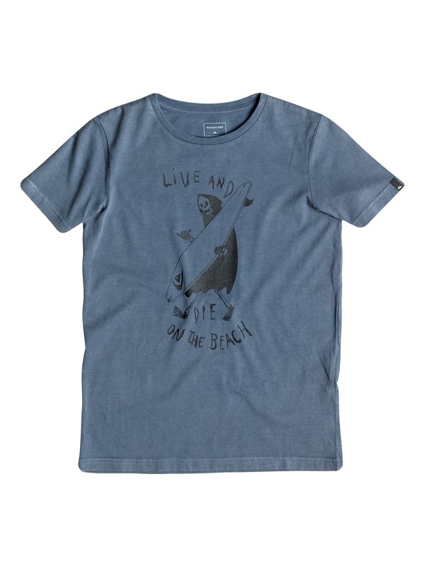 quiksilver, Live - Tee-Shirt, DARK DENIM (brq0) 0 Live - Tee-Shirt EQBZT03373 Quiksilver