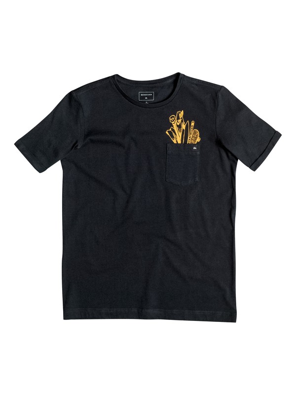 quiksilver, Pencils - Tee-Shirt à poche, BLACK (kvj0) 0 Pencils - Tee-Shirt à poche EQBZT03378 Quiksilver