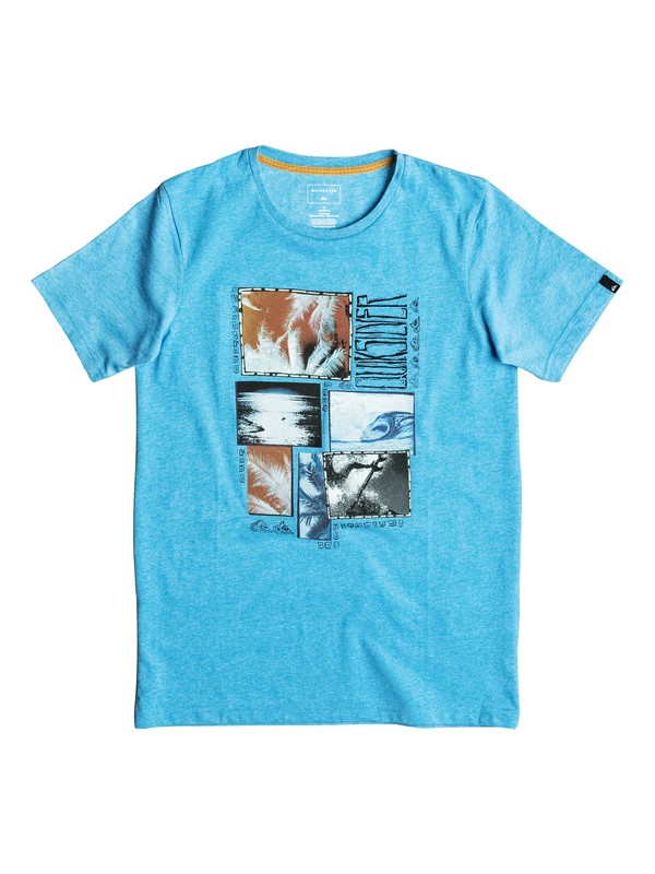 quiksilver, Heather Paradise Forg - Tee-Shirt, BONNIE BLUE (bjb0) 0 Heather Paradise Forg - Tee-Shirt Bleu EQBZT03461 Quiksilver