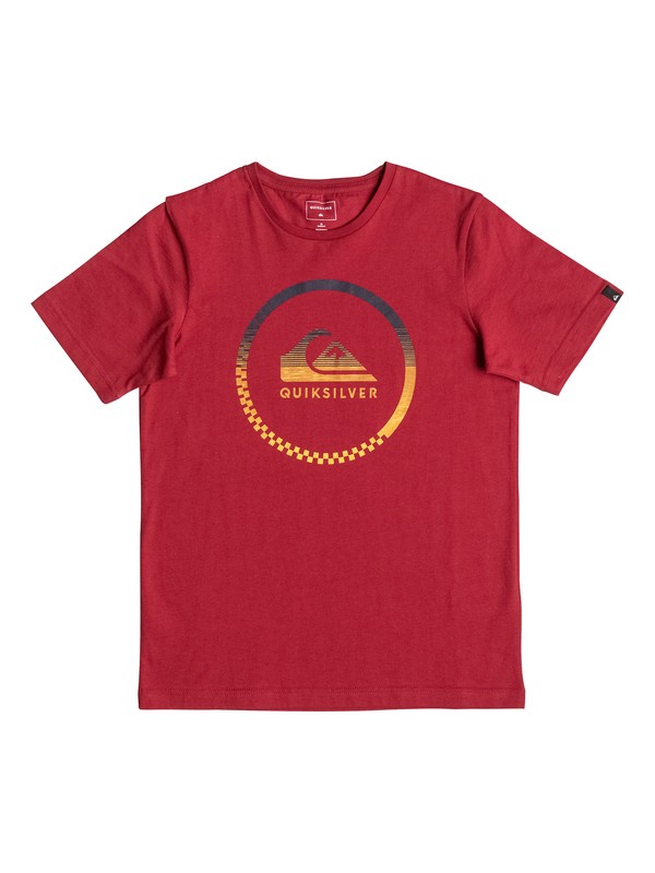 quiksilver, Classic Momentum - Tee-Shirt, CHILI PEPPER (rrd0) 0 Classic Momentum - Tee-Shirt Rouge EQBZT03472 Quiksilver