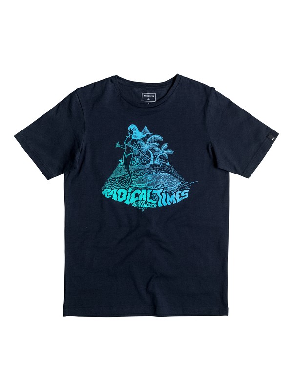quiksilver, Classic Crocoride - Tee-Shirt, NAVY BLAZER (byj0) 0 Classic Crocoride - Tee-Shirt Bleu EQBZT03476 Quiksilver