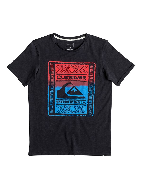 quiksilver, Slub Walled Up - Tee-Shirt, TARMAC (kta0) 0 Slub Walled Up - Tee-Shirt Noir EQBZT03481 Quiksilver